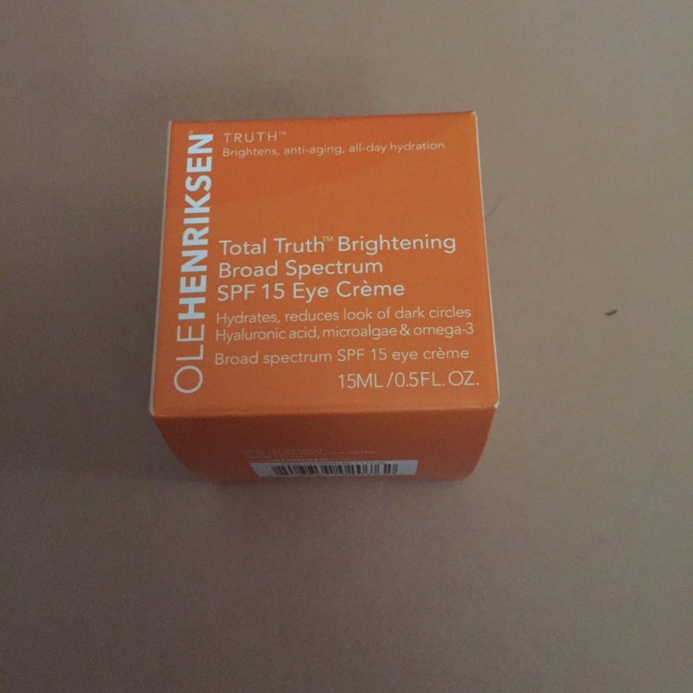 Brand New! Ole Henriksen Total Truth Eye Cream